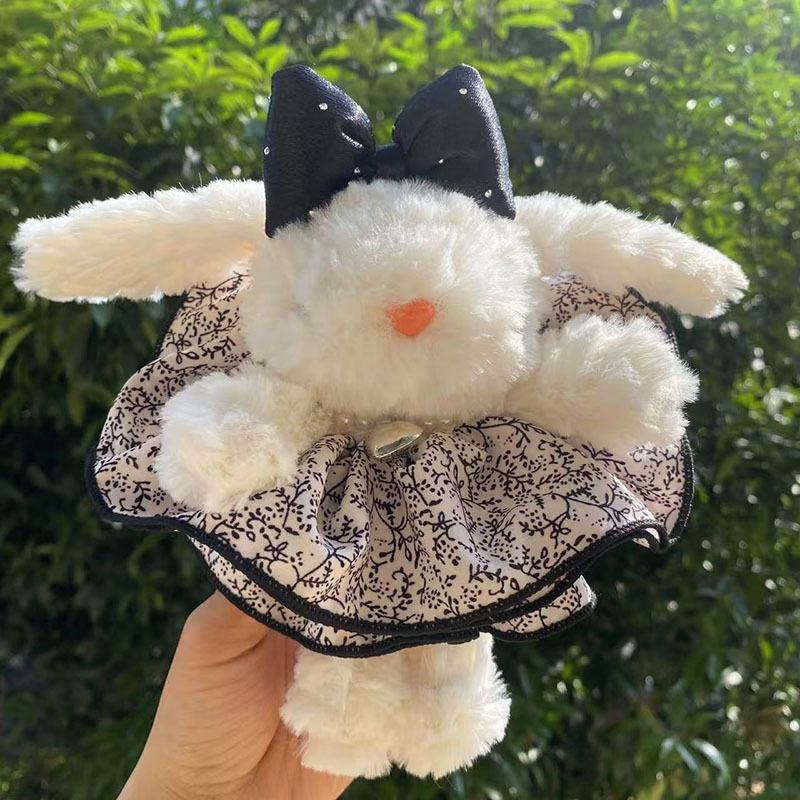 Plush Soft Cute Keychain Pendant Little Red Book Same Style Adorable Rabbit Plush Doll Cartoon Bag Pendant for Women