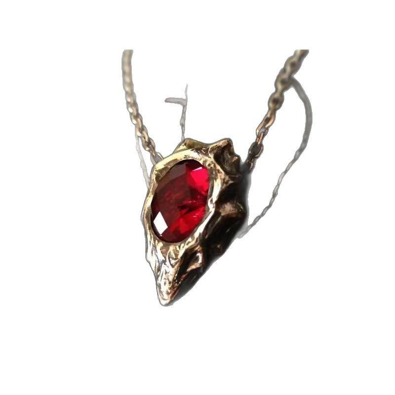 Original Devil May Cry Dante's Talisman Pendant Necklace Retro Unique Design Light Luxury Ins Fashion Versatile Gift for Friends