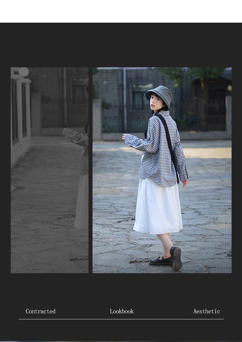 Sun Hat for Women Simple Versatile Fisherman Hat In Stock Japanese Style Large Head Circumference Sun Hat Korean Trendy Brand Wide Brim Hat