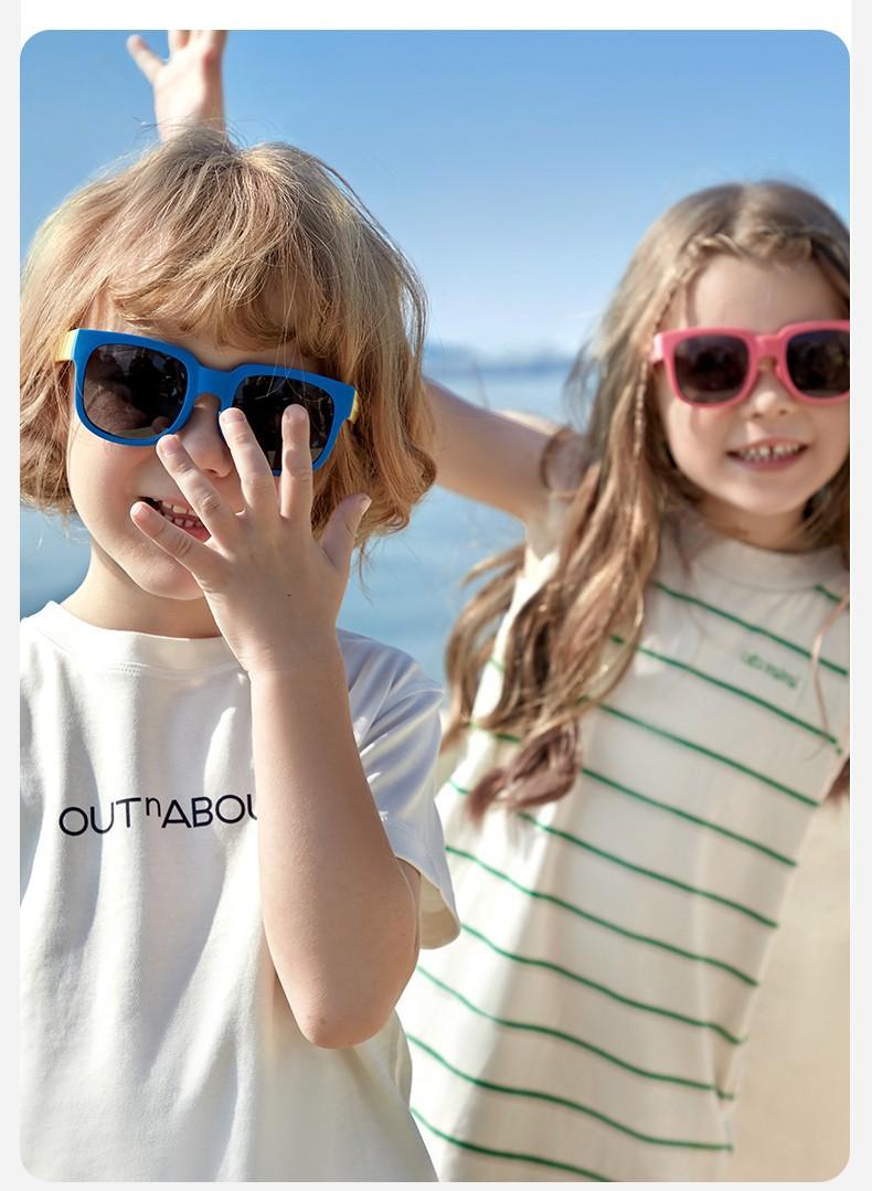 Children's Sunglasses Boys Girls Polarized UV Protection Glasses Girls Baby Sunglasses Boys Fashion Trendy