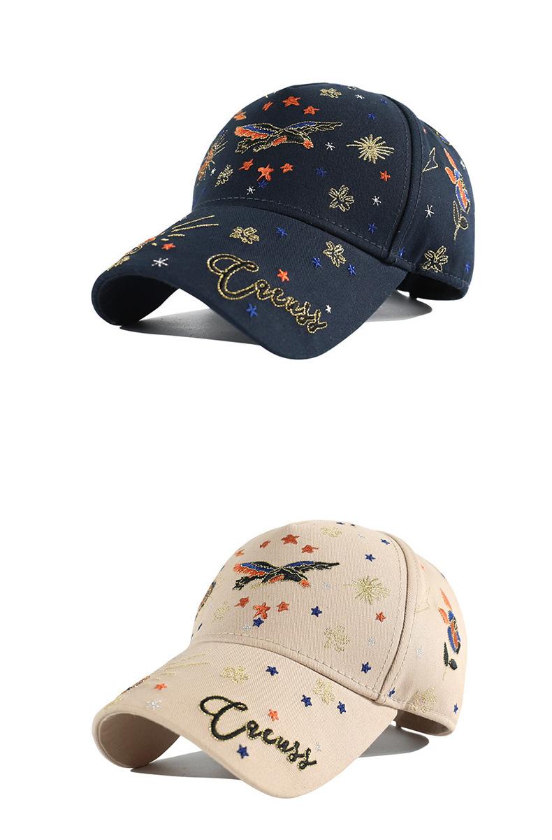 New Baseball Cap for Women In Stock Trendy Brand Korean Version Chinese Style 3D Embroidery Duckbill Cap Casual Versatile Sun Hat