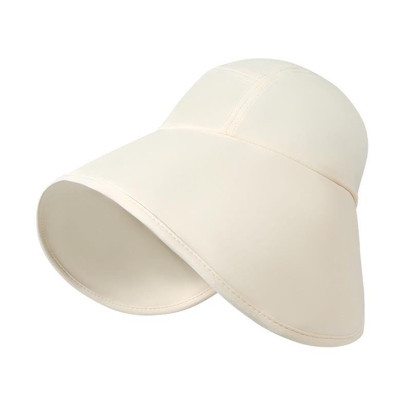 Spring and Summer Sun Protection Hat for Women, Ice Silk Cool Sun Hat, UV Protection, Fashionable Wide Brim Casual Hat