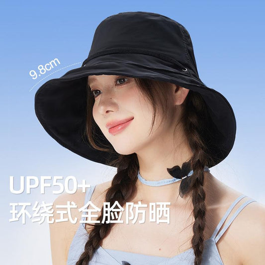 Summer Quick-Dry Waterproof Fisherman Hat for Men and Women Outdoor Fishing Camping Hiking Hat UPF50+ UV Protection Sun Hat