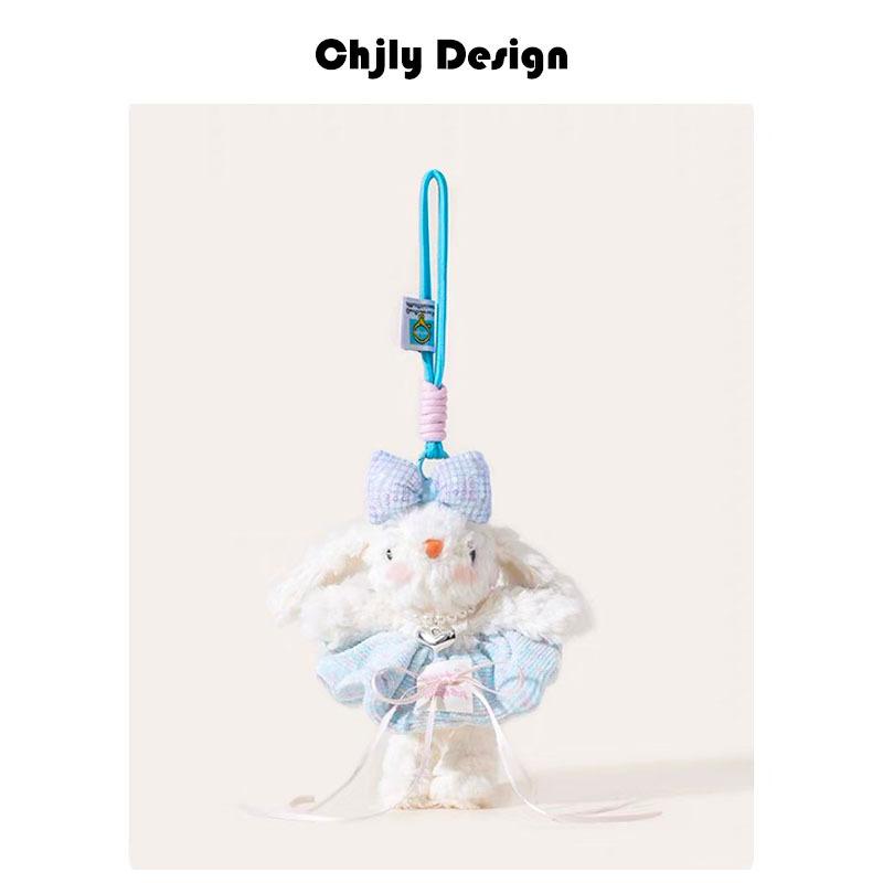 Plush Soft Cute Keychain Pendant Little Red Book Same Style Adorable Rabbit Plush Doll Cartoon Bag Pendant for Women