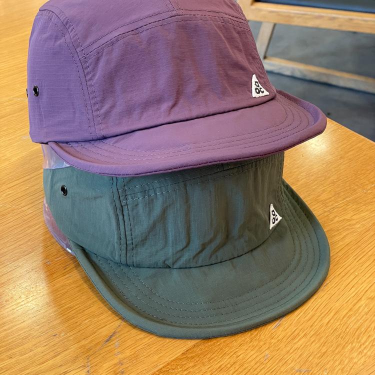 Spring, Summer, Autumn Outdoor Quick-Dry Baseball Cap Women's Japanese Short Brim Baseball Hat Men and Women Street Soft Brim Five-Piece Sun Hat