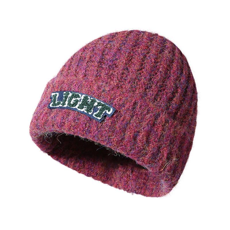 Large Head Circumference Knitted Hat for Women, Autumn and Winter Warm Knit Hat, Trendy Versatile Cold Hat for Men, Versatile Pullover Hat, Slouchy Hat