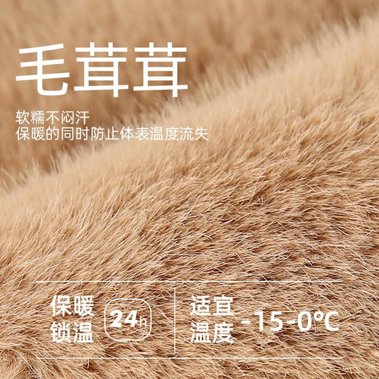 Autumn Winter Ear Protection Lei Feng Hat for Women, Thickened Cold-Proof Warm Hat, Outdoor Skiing Cycling Windproof Pullover Hat