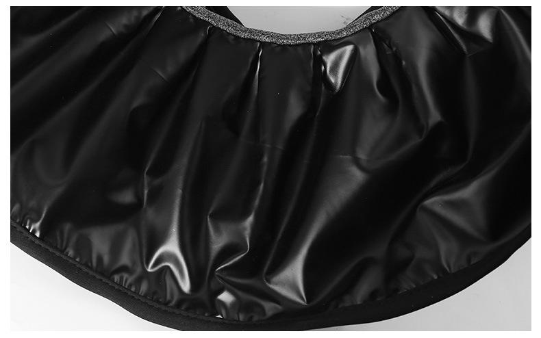 Spring and Summer Sun Hat Women's Big Brim Foldable Shell-like Bonnet Ice Silk Anti-Bacteria UV Protection Topless Hat