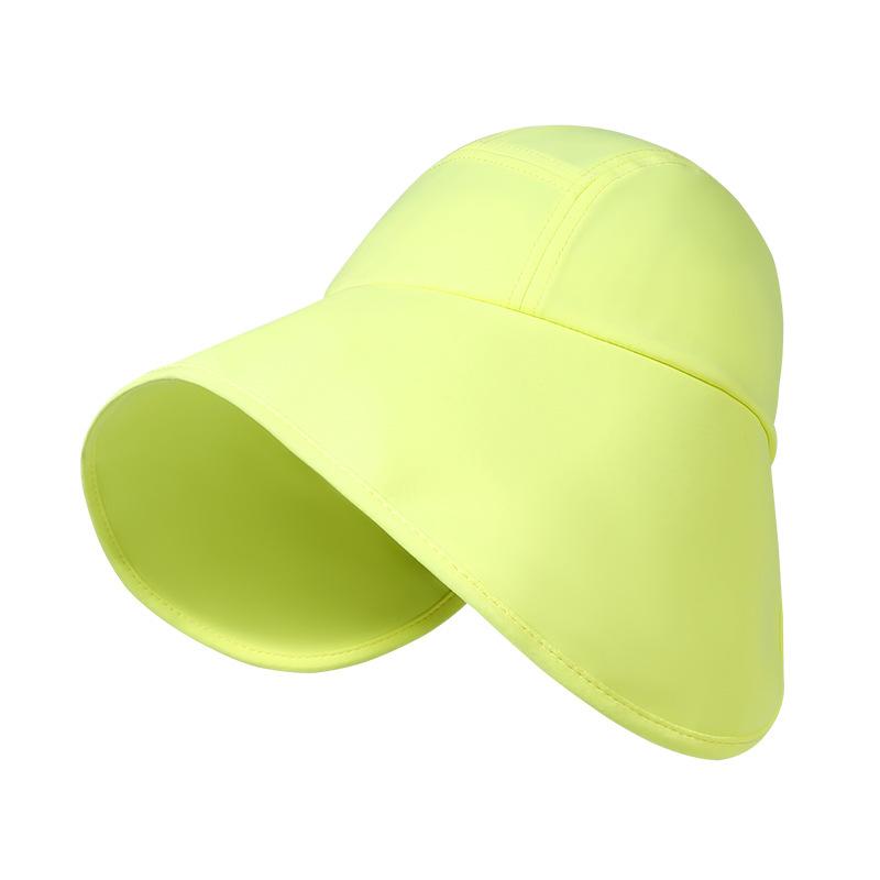 Spring and Summer Sun Protection Hat for Women, Ice Silk Cool Sun Hat, UV Protection, Fashionable Wide Brim Casual Hat