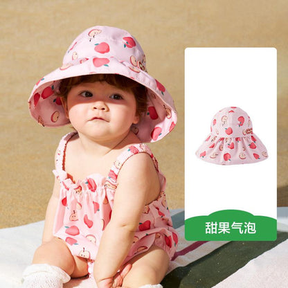 Baby Sun Hat UV Protection Infant Sun Hat Summer Boys Girls Hat Children's Sun Hat Thin