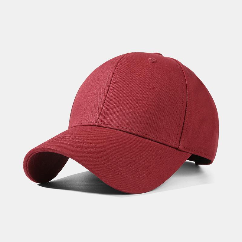 High-Quality Large Head Circumference Hat, Enlarged and Deepened, Spring and Summer Duckbill Cap for Women, Korean Style Baseball Cap with Wide Brim, Sunshade Hat