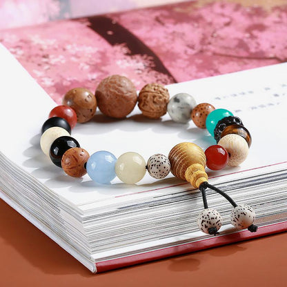 18 Bodhi Beads Bracelet Eighteen Beads Prayer Beads Bodhi Bracelet String Beads Bodhi Prayer Beads Temple Offering Souvenir