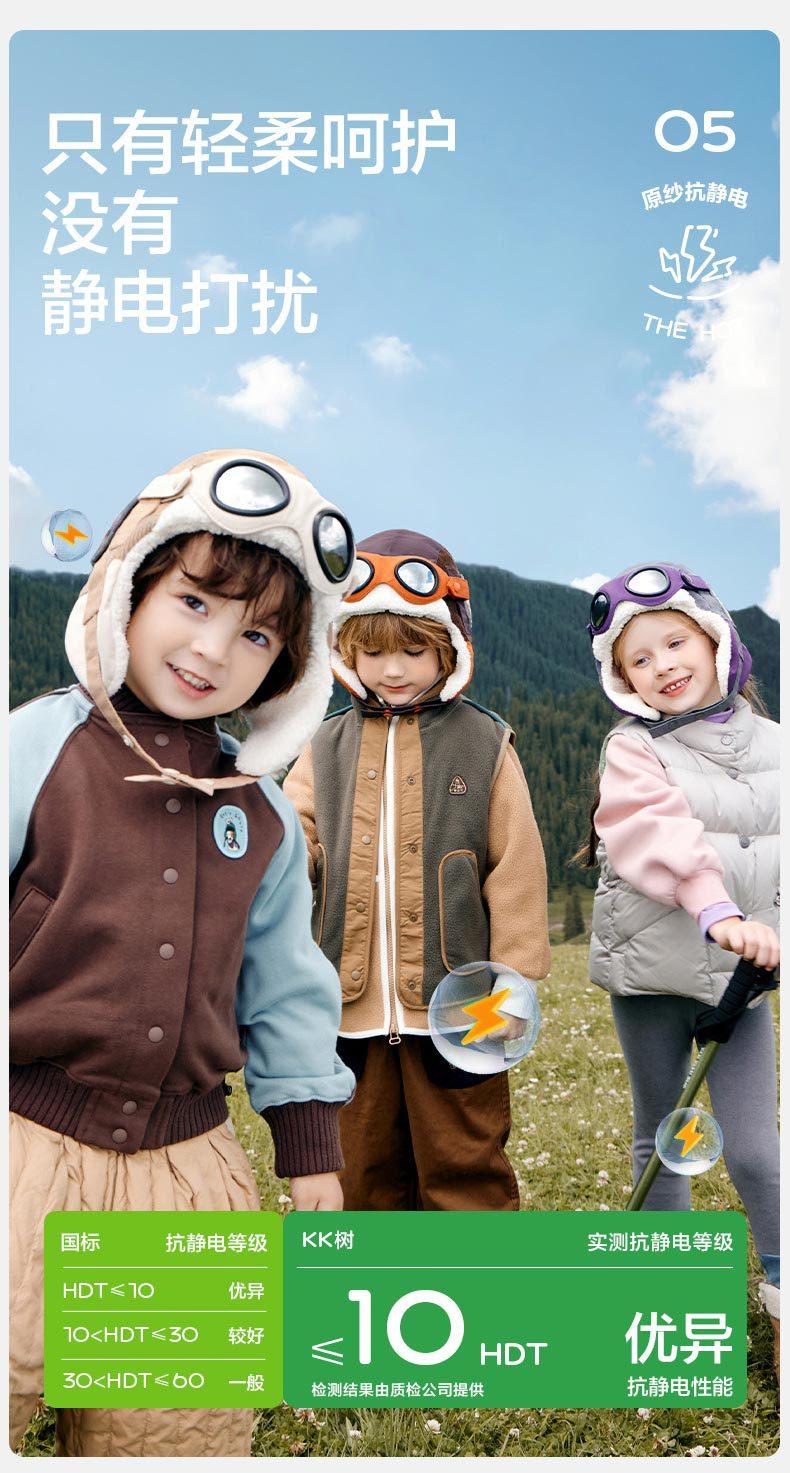 Pilot Children's Hat Autumn Winter Boys Lei Feng Hat Girls Windproof Ear Protection Baby Warm Hat