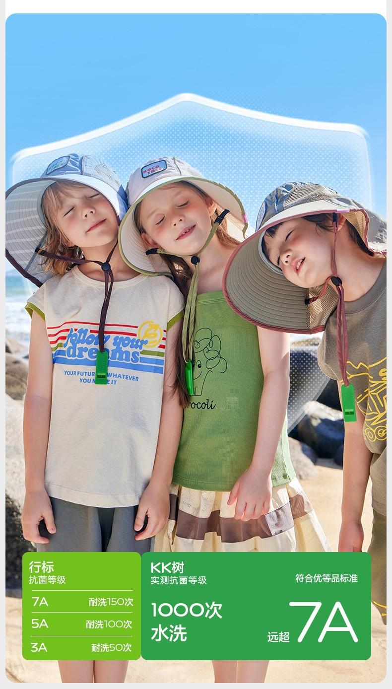Original Yarn Children's Sun Hat UV Protection Boys Girls Wide Brim Sun Hat Baby Sun Hat New Model