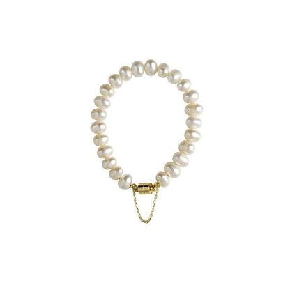 Australian White Pearl Bracelet Beads for Women Versatile Accessories New Chinese Style Niche High-end Light Luxury Fresh