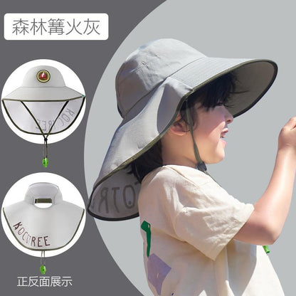 Children's Sun Hat Summer UV Protection Baby Sun Hat Boys Girls Sun Hat Wide Brim Sun Hat