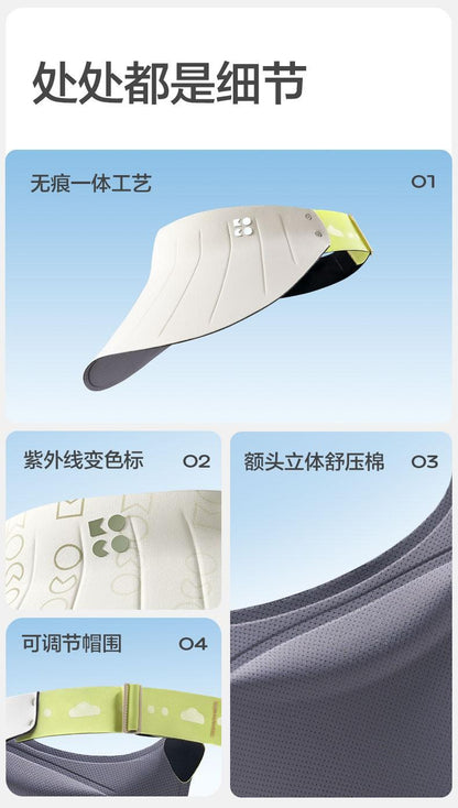 Natural Color Children's Sun Hat Baby Brimless Hat Boys Girls Baseball Cap Sun Hat Beach Wide Brim Summer