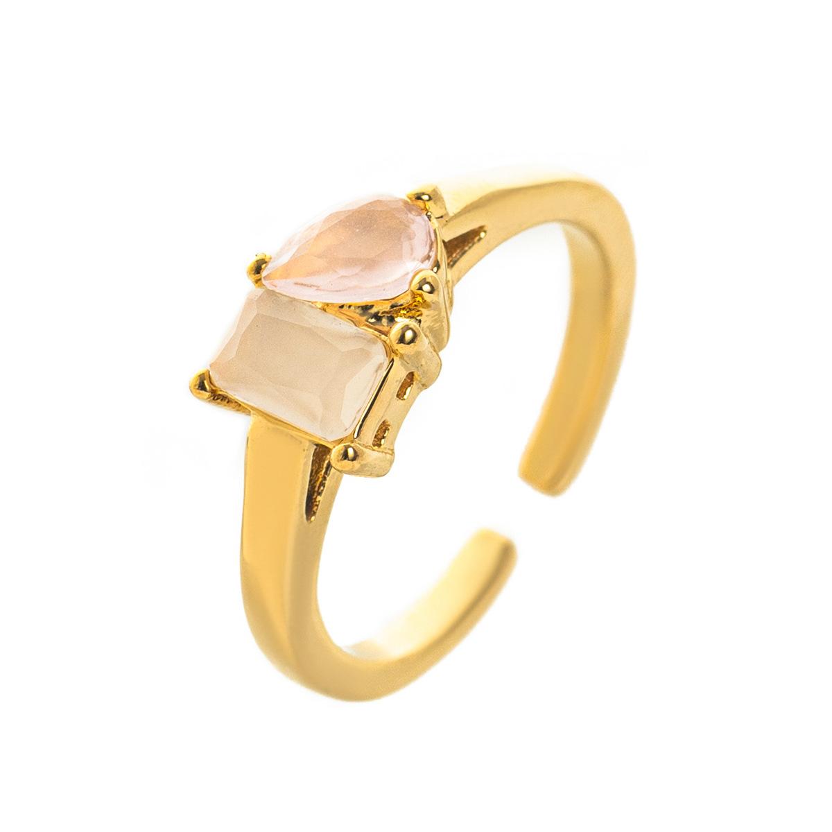 Titanium Steel Multicolor Zircon December Birthstone Ring Plain Band Ring December Birthstone Color Retention