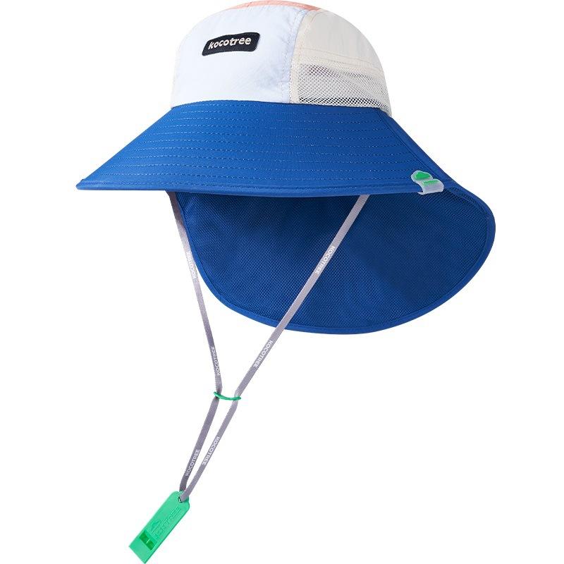 Boys Girls Wide Brim Children Sun Hat Baby Sun Hat UV Protection Beach Summer Hat