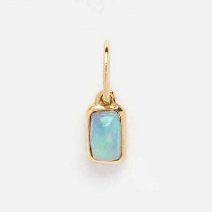 Stainless Steel 12 Birthstone Pendant DIY Accessories Necklace Twelve Birthstone Cubic Colorful Zircon Pendant Color Retention