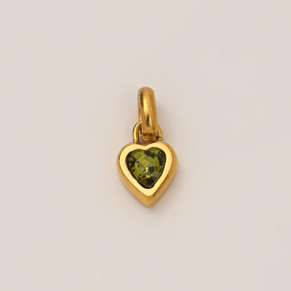 Titanium Steel Necklace Rectangular December Birthstone Pendant Colorful Zircon Clavicle Chain for Women Color Retention 18K Gold Plated Color Retention