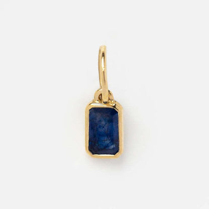 Stainless Steel 12 Birthstone Pendant DIY Accessories Necklace Twelve Birthstone Cubic Colorful Zircon Pendant Color Retention