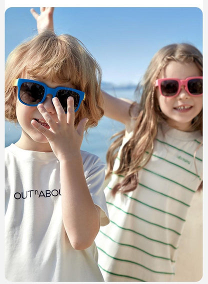 Children's Sunglasses Boys Girls Polarized UV Protection Glasses Girls Baby Sunglasses Boys Fashion Trendy