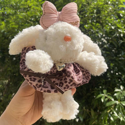 Plush Soft Cute Keychain Pendant Little Red Book Same Style Adorable Rabbit Plush Doll Cartoon Bag Pendant for Women
