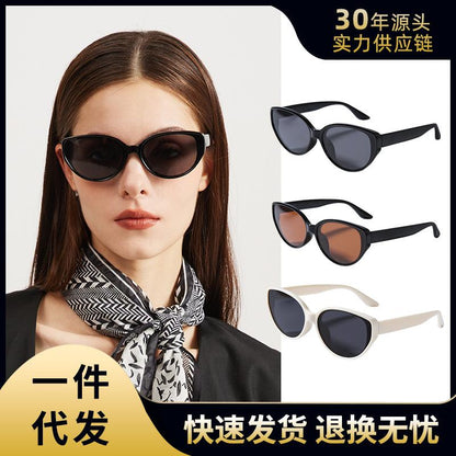 New High Quality Sunglasses UV Protection Women's Advanced Lens Reflective Lenses Driving Sunglasses
