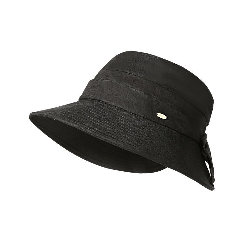[Special Offer] Spring Summer Women's Sun Hat Outdoor Casual Sun Hat Face Slimming Sun Protection Hat Bowknot Fisherman Hat