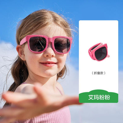 Children's Sunglasses Boys Girls Polarized UV Protection Glasses Girls Baby Sunglasses Boys Fashion Trendy