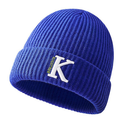 Children's Hat Boys and Girls Autumn Winter Korean Style Warm Knitted Anti-Pilling Fashion Baby Wool Hat