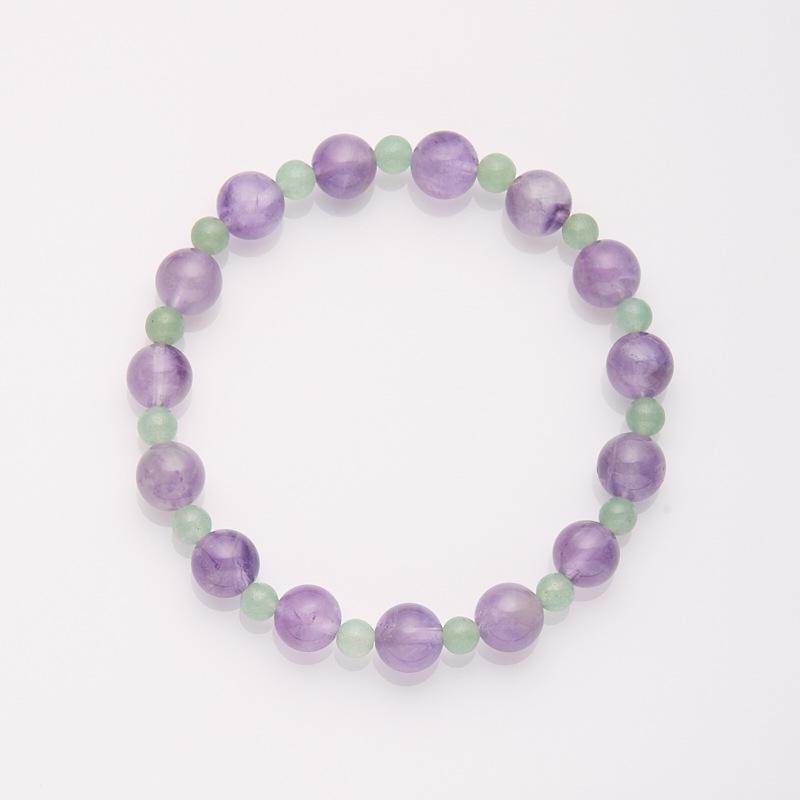8mm Natural Amethyst Bracelet for Women Purple Lavender Amethyst High-end Bracelet