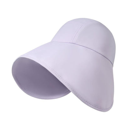Spring and Summer Sun Protection Hat for Women, Ice Silk Cool Sun Hat, UV Protection, Fashionable Wide Brim Casual Hat