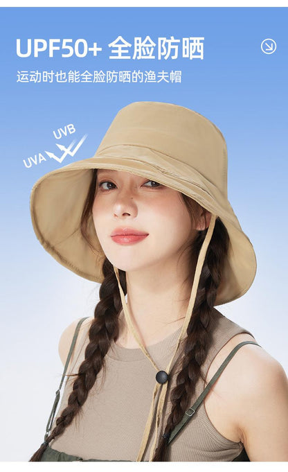 Summer Quick-Dry Waterproof Fisherman Hat for Men and Women Outdoor Fishing Camping Hiking Hat UPF50+ UV Protection Sun Hat