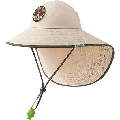 Children's Sun Hat Summer UV Protection Baby Sun Hat Boys Girls Sun Hat Wide Brim Sun Hat
