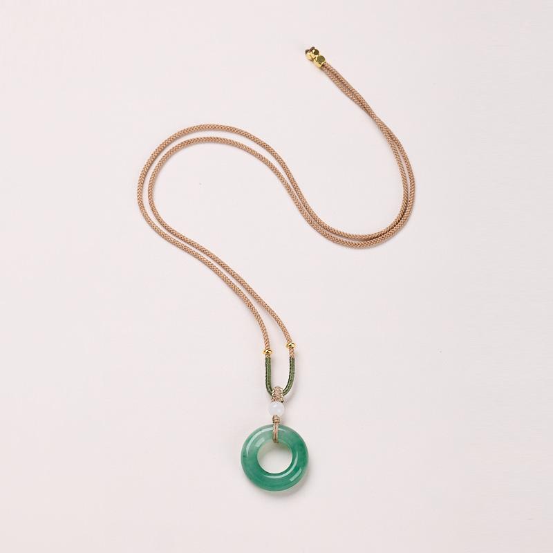Natural 8MM African Jade Bracelet Neon Jade Necklace Earrings Bracelet Festival Chinese Style Gift
