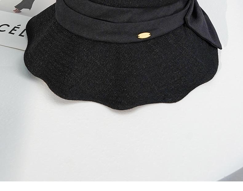 [Special Offer] Spring Summer Women's Sun Hat Outdoor Casual Sun Hat Face Slimming Sun Protection Hat Bowknot Fisherman Hat