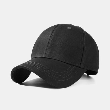 High-Quality Large Head Circumference Hat, Enlarged and Deepened, Spring and Summer Duckbill Cap for Women, Korean Style Baseball Cap with Wide Brim, Sunshade Hat