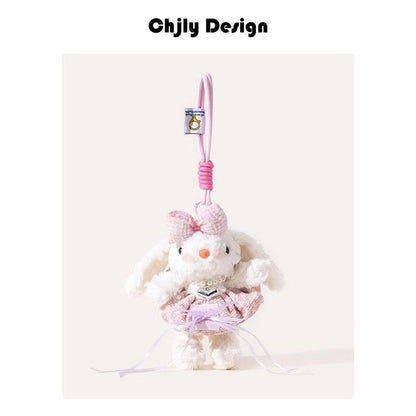 Plush Soft Cute Keychain Pendant Little Red Book Same Style Adorable Rabbit Plush Doll Cartoon Bag Pendant for Women