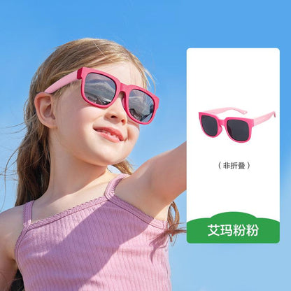 Children's Sunglasses Boys Girls Polarized UV Protection Glasses Girls Baby Sunglasses Boys Fashion Trendy