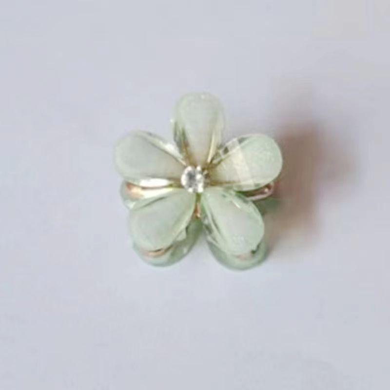 Internet Celebrity Camellia Women's Hair Claw Clip Internet Celebrity Braided Flower Bangs Hair Clip Women's Fashion Versatile