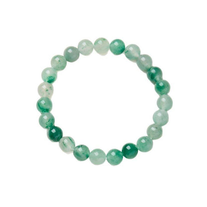 Natural 8MM African Jade Bracelet Neon Jade Necklace Earrings Bracelet Festival Chinese Style Gift