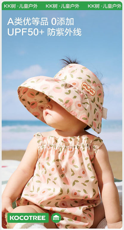 Baby Sun Hat UV Protection Infant Sun Hat Summer Boys Girls Hat Children's Sun Hat Thin