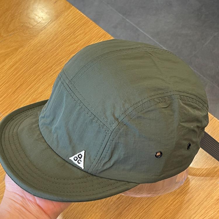 Spring, Summer, Autumn Outdoor Quick-Dry Baseball Cap Women's Japanese Short Brim Baseball Hat Men and Women Street Soft Brim Five-Piece Sun Hat