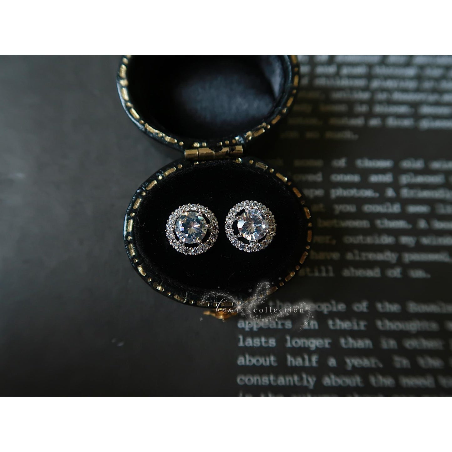 S925 Solid Silver Earrings for Women Simple Elegant Versatile Inlaid Exquisite Zircon Earrings