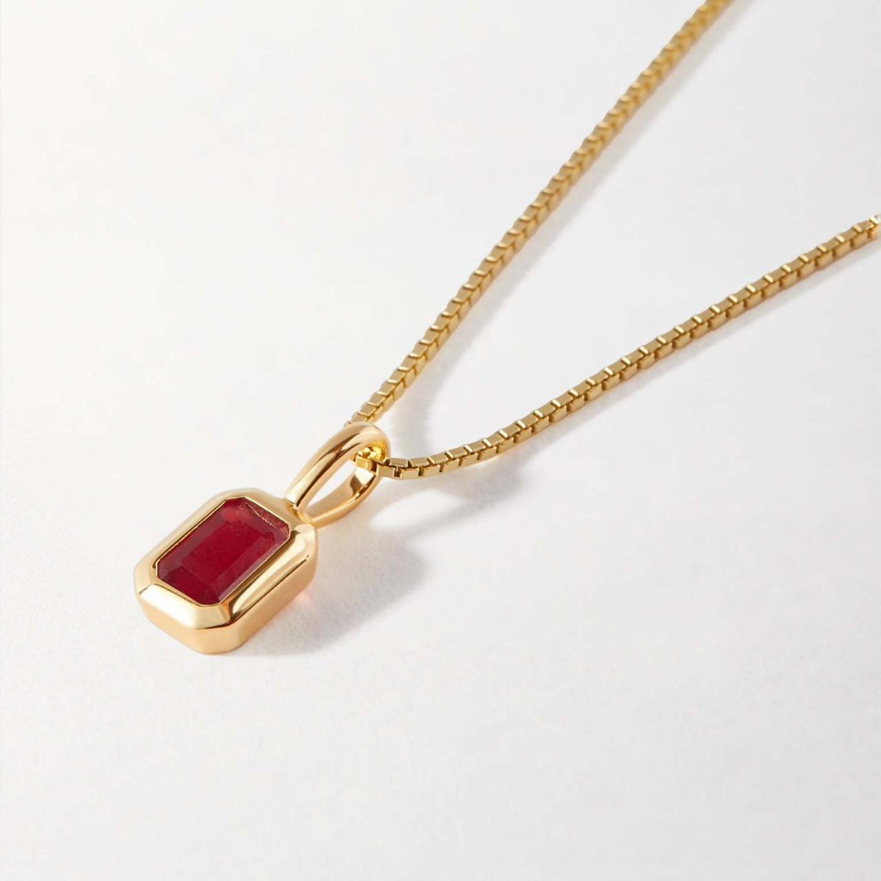Titanium Steel Colorful 12 Birthstone Pendant DIY Accessories Necklace for Women Twelve Birthstone Cubic Colorful Zircon Pendant
