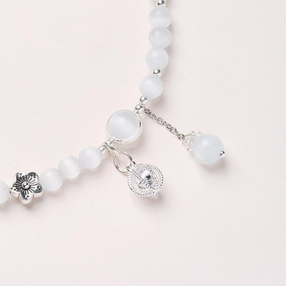 Cat's Eye Stone Bracelet for Women, Temple Style Bracelet, Hangzhou Proxy, Xiaohongshu Internet Celebrity Style, National Style Bracelet