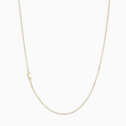 Titanium Steel High Color Retention 26 Letters Capital Initial Necklace for Women Clavicle Chain Gold Plated