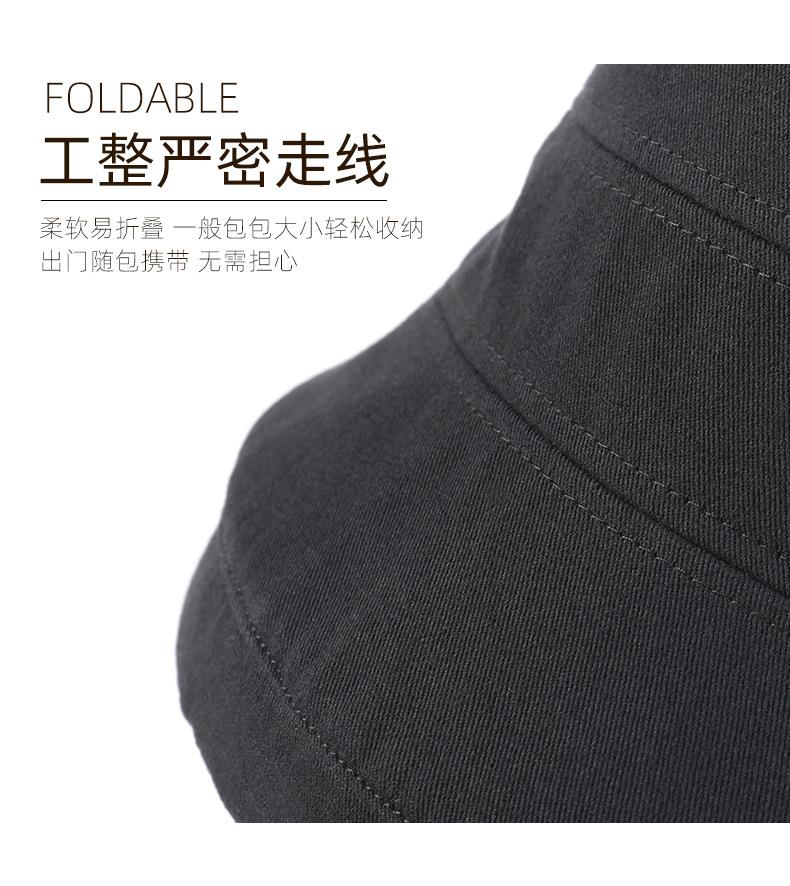 Sun Hat for Women Simple Versatile Fisherman Hat In Stock Japanese Style Large Head Circumference Sun Hat Korean Trendy Brand Wide Brim Hat